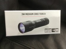 3W XD Collection medium Cree hand held battery torch with strap brand new in box