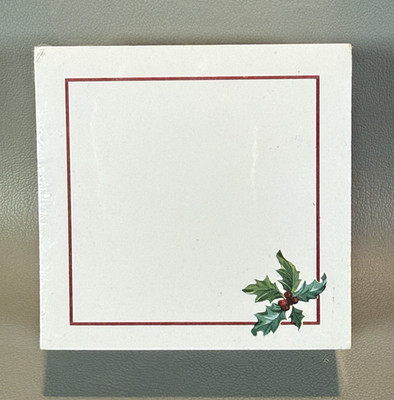 Longaberger 2003 Holiday Helper Stuck on You Post It Note Replacement Pad
