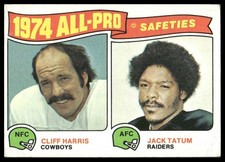 1974 All-Pro Safeties (Cliff Harris / Jack Tatum) AP 1975 Topps #223