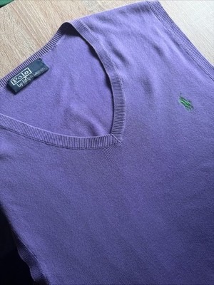 Polo Ralph Lauren Luxus Pullunder M Lila