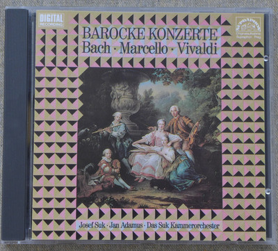 BACH . MARCELLO . VIVALDI - BAROCKE KONZERTE - JOSEF SUK, VIOLINE