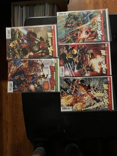 Weapon X-Men Vol 2 #1-5 VF/NM complete series Wolverine Deadpool Cable Joe Casey