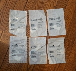 6 - Sunset Ultrafine Filter Lot CF1009NT-1 PR System One Style - No Tab - Sealed