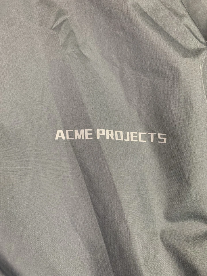 Acme Projects Rain Jacket Removeable Hood 100% Waterproof 1000MM Grey Size 3XL - Image 2 of 4