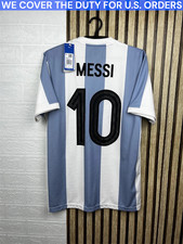Messi Argentina Team Jersey 50th Anniversary Soccer Shirt Adidas Men Size M