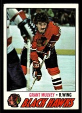 1977-78 Topps Grant Mulvey #101 - Chicago Blackhawks