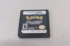 Pokemon Black Version Nintendo DS 2011 Tested Authentic Game Cartridge Only
