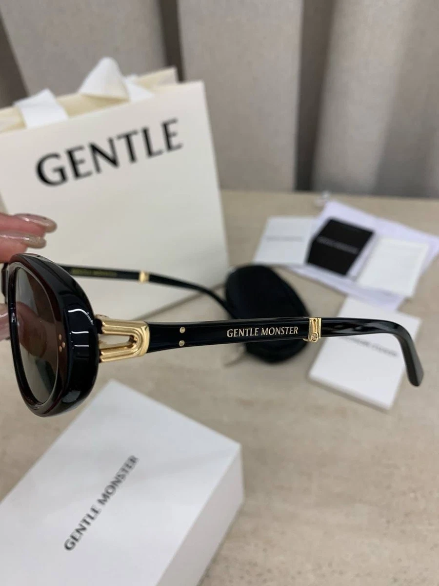Gentle Monster Black Black Sunglasses for Men for sale | eBay