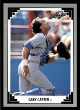 1991 Leaf - Gary Carter #457 