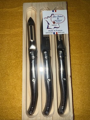 laguiole jean dubost Messer Schäler Set 3x Neu
