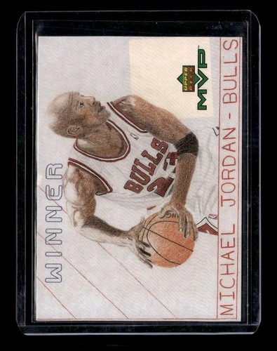 1999-00 Upper Deck MVP #W21 Michael Jordan Draw Your Own Trading Card Winner