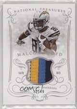 2014 Panini National Treasures Materials 15/75 Malcom Floyd #M-MF 0q3z