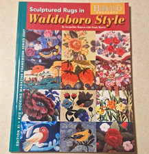 Rug Hooking Magazine Sculptured Rugs in Waldoboro Style Book Edition XI