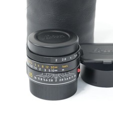 Leica Summicron-M 35mm F2 ASPH Black 11673 Manual Focus Lens from Japan D0806