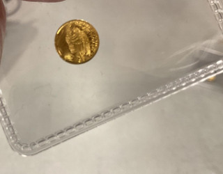 Lot 3 Coins 1865 Maximiliano Emperador Mexico Miniature 8k Gold CoinSan Francis