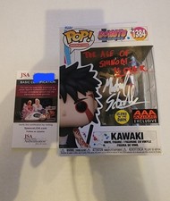 Kawaki Funko Pop #1384 Signed And Quoted By Michael Schwalbe JSA Authenticated