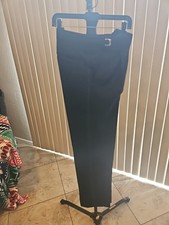 Classic Style Pleated Tuxedo Pants Satin Ribbon Stripe 30-32 Adjustable Waist