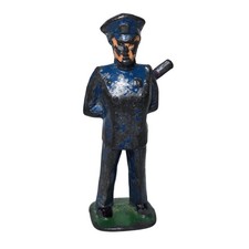 Juguetes antiguos de colección M77 Manoil policía oficial de policía soldado Dimestore