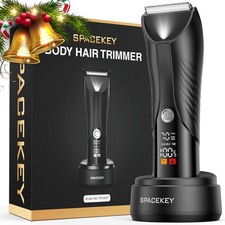 Manscape Groin Hair Trimmer Electric Ball Trimmer Wet/Dry Body Shaver Christmas