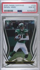 2020 Certified Rookies 5/399 Denzel Mims #123 PSA 10 GEM MT g6p