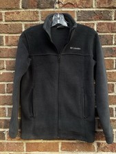 Columbia Youth Fleece Zip-Up Black Size Large
