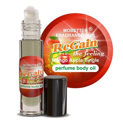 MOBETTER FRAGRANCE OILS ReGain The Feeling Mango Apple Tingle Perfume Body Oil