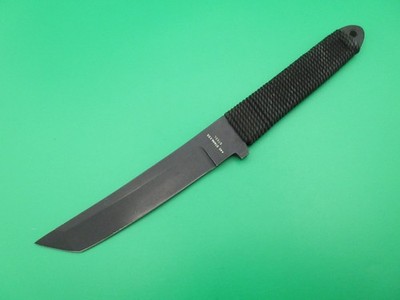 Rare No. 21-150 Tanto Fixed Blade Knife w/ Sheath Japan Probably Gutmann
