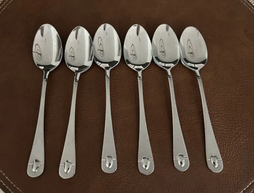 Oneida SATIN JUPITER Teaspoons 18/10 Stainless Set of 6