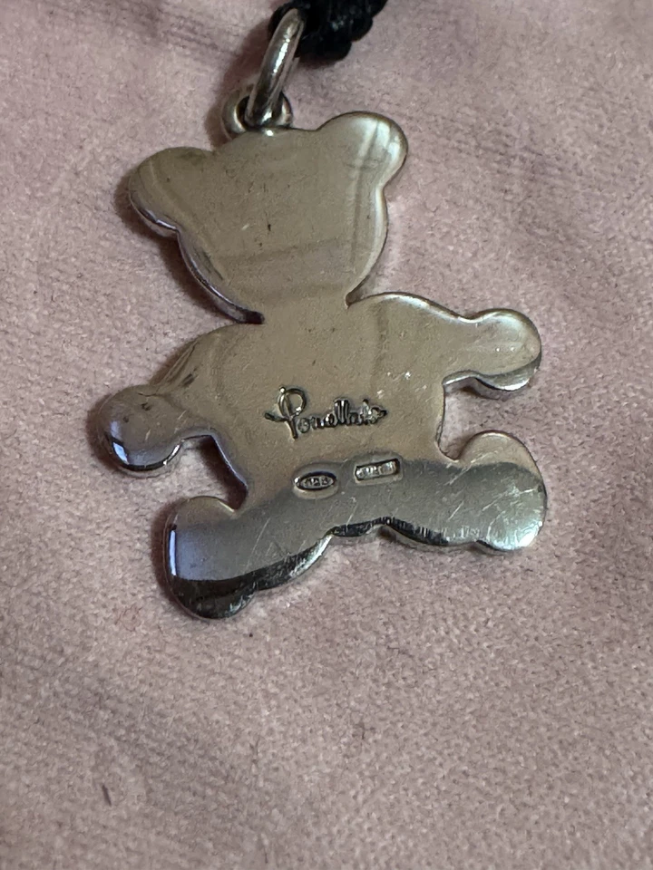 Pomellato Collana Orsetto Orso Argento Limited Edition Raro Collezionismo - Immagine 3 di 4