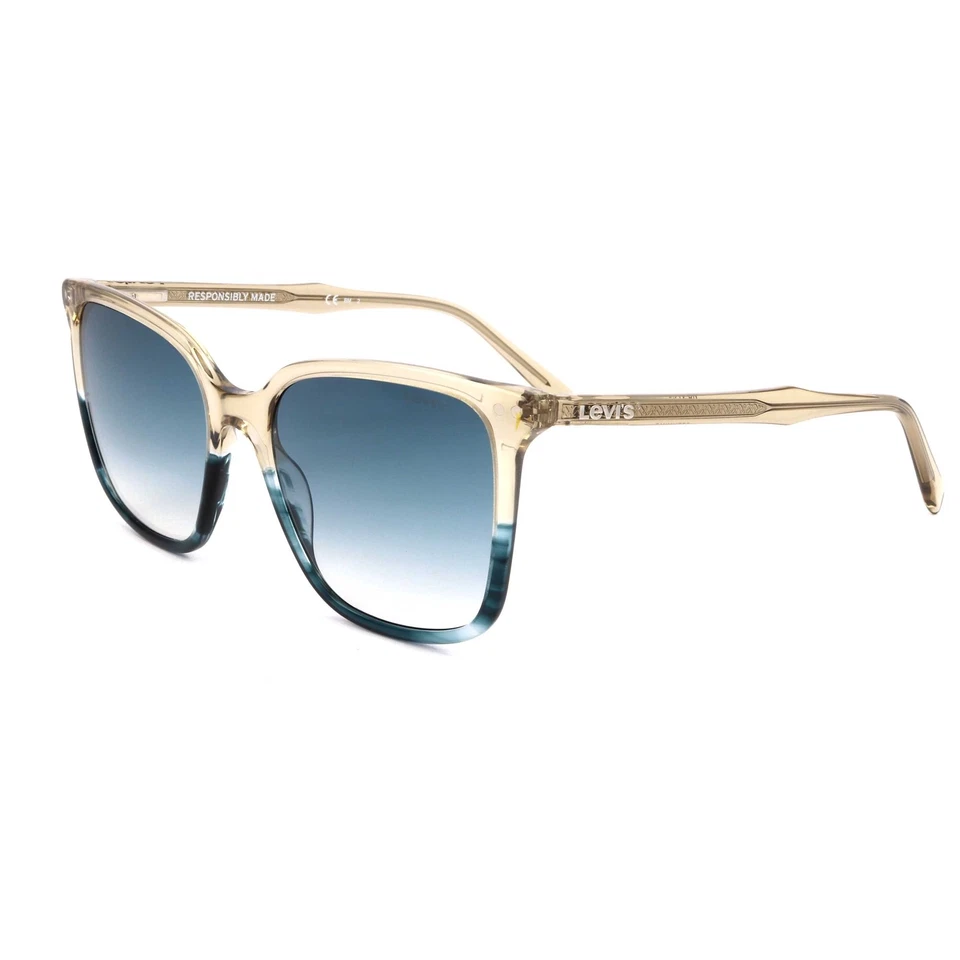 Gafas de sol para mujer Levi's 55 mm caqui cuerno LV5014-S-517-55
