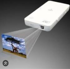 Isonic X500 Portable DLP Projector, WiFi HDMI, 100 Lumens, 16:9 Aspect Ratio