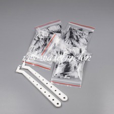300 Pcs Dental Micro Brush Tips Composite Black  3 Pcs Applicator Brush Handle