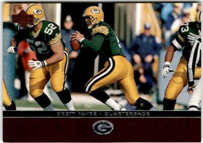 1996 Upper Deck #TT50 Brett Favre Packers Team Trio