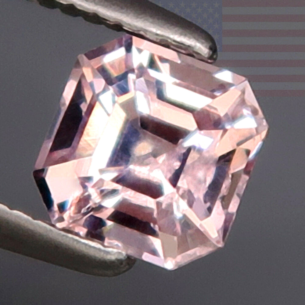 0 74ct Spinel Platinum Pink Mae Sai Stunning Emerald Cut Gemstone Thailand Ebay