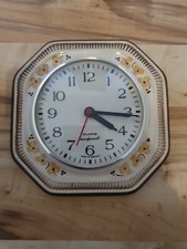 Vintage Küchenuhr Keramik mit Batterie