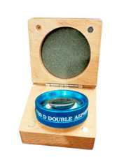 LENTES SIN CONTACTO ASFÉRICAS COLOR AZUL 20D PARA OFTALMOLOGÍA Y OPTOMETRÍA