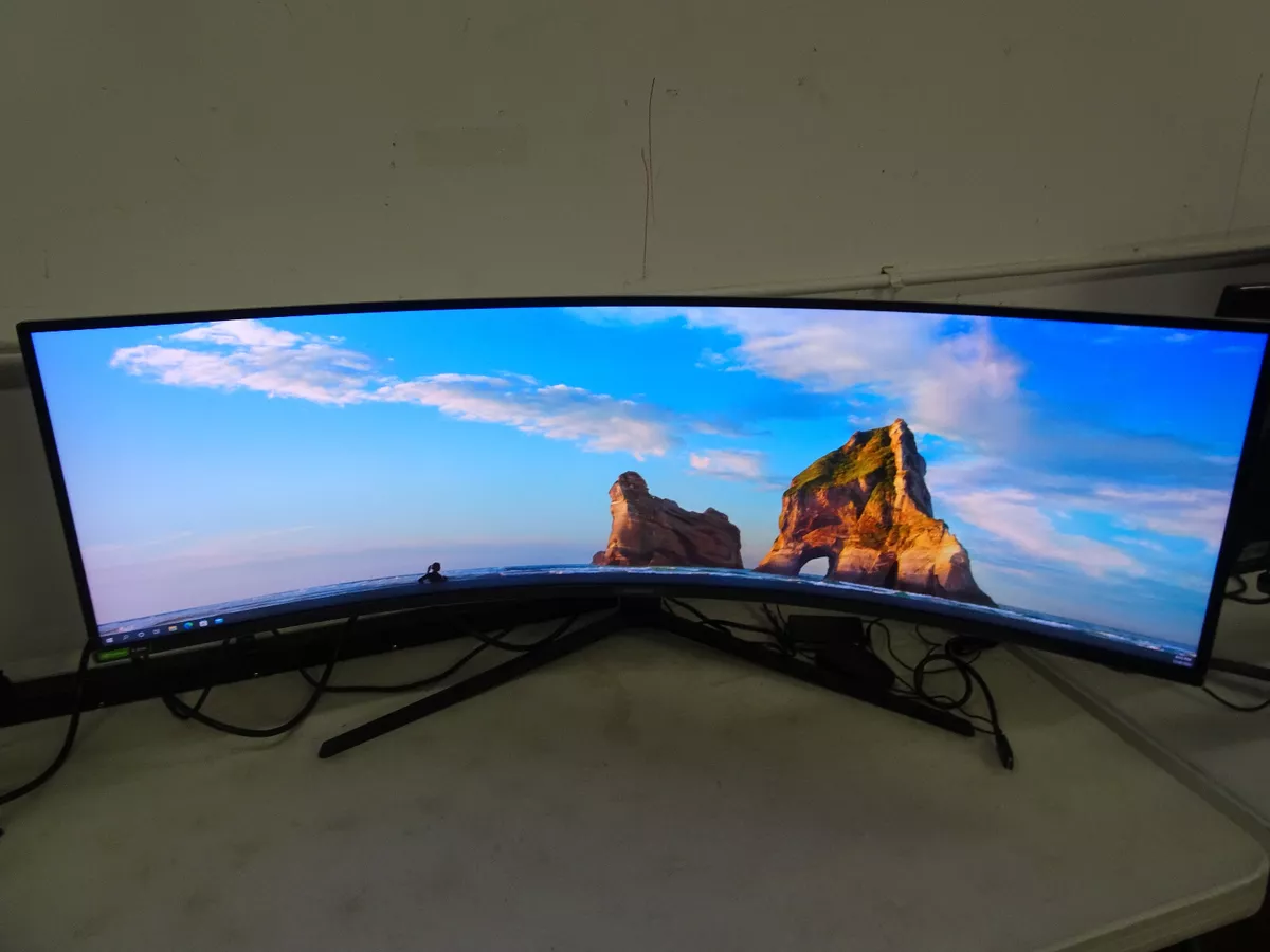 Boxed Samsung Odyssey G9 Curved Gaming Monitor 49 QLED Model #C49G97TSSN