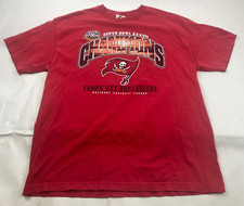 2003 Tampa Bay Buccaneers Super Bowl XXXVII Champ NFL Tee Shirt Size XL