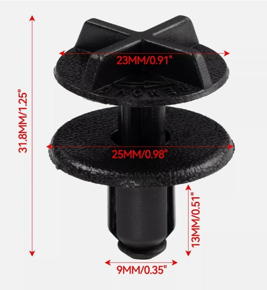 20x Battery Cover Cowl Panel Clip LR024316 For Land Rover Range Rover