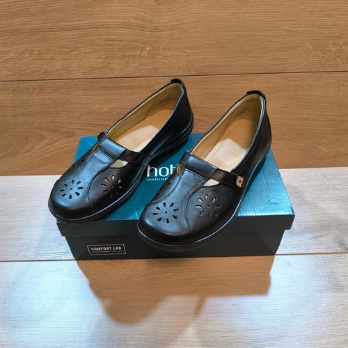 Hotter Nirvana Leder Schuhe Größe 7,5 UK STD / 41,5 EU