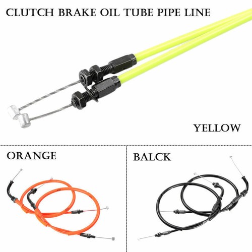 2x Moto Accelerator Lines Throttle Cables for Honda CBR1000RR 2004-2007 - Picture 3 of 12