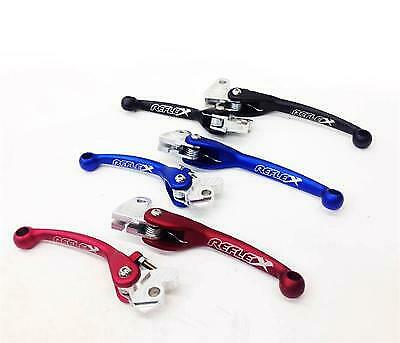 STREAMLINE INDUSTRIES Reflex Folding Lever Set Black HONDA MX SA-10703-BK