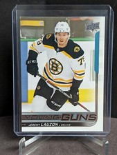 18-19 Upper Deck #456 Jeremy Lauzon RC Young Guns