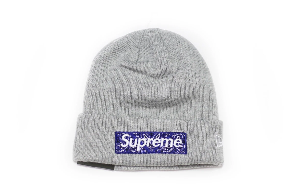 Supreme Beanie Gray Hats for Men for sale - eBay