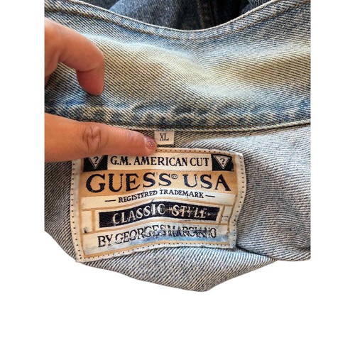 Vintage Guess Herren Jeansjacke Gr. XL - Bild 3 von 6