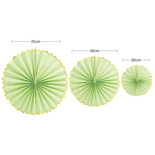 Paper Fan SET Wedding Birthday Party Home Baby Shower Retro Photo Prop Decor - Picture 51 of 94