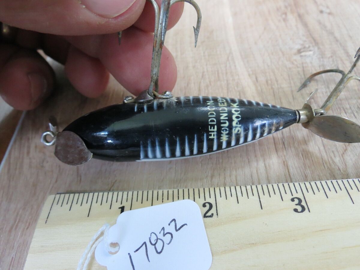 Heddon Wounded Spook fishing lure (lot#17832) | eBay Heddon Wounded Spook fishing lure (lot#17832) | eBay