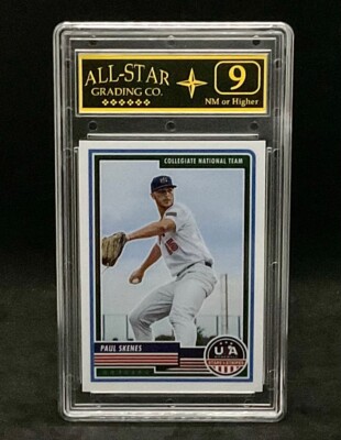 極美品】ポール・スキーンズpaul skenes直筆サインカードtopps 2023