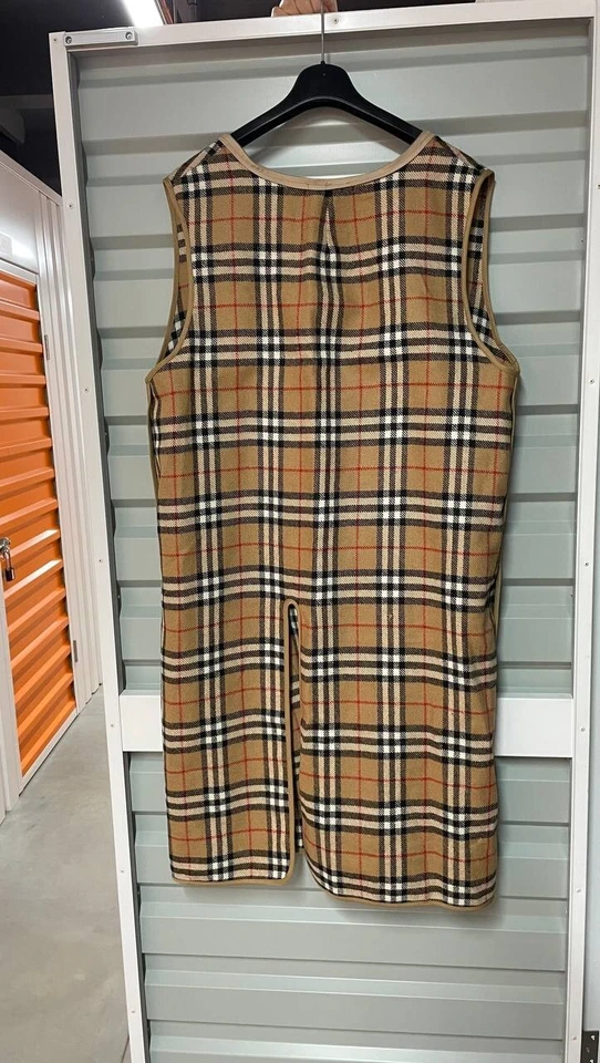 Forro xadrez vintage Burberry Nova Check (de trincheira) - Imagem 2 de 4
