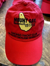 NEW! Mount Gay Barbados Rum Chicago Yacht Club Belmont Skyline Series 2022